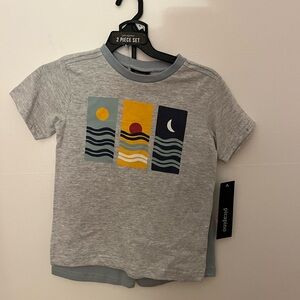 BNWT shirt and shorts set